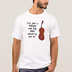 Camiseta I've obteve um violoncelo