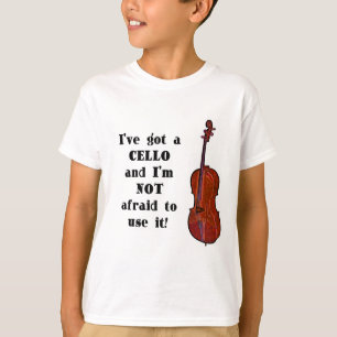 Camiseta I've obteve um violoncelo
