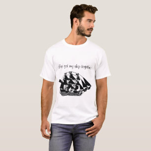 Camiseta I've pegou meu navio junto