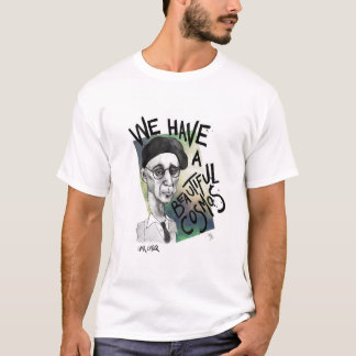 Camiseta Ivor Cutler, cosmos escocês e bonito