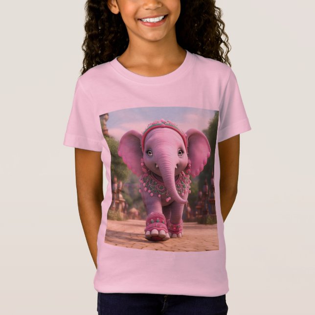 Camiseta Ivory Elephant Friendship T-Shirt – Kids Edition (Frente)