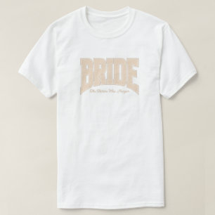 Camiseta Ivory Lace NOIVA Chuveiro de Noivado Festa de Desp