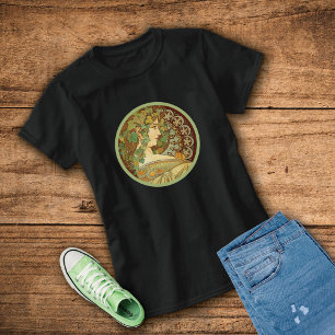 Camiseta Ivy por Alphonse Mucha