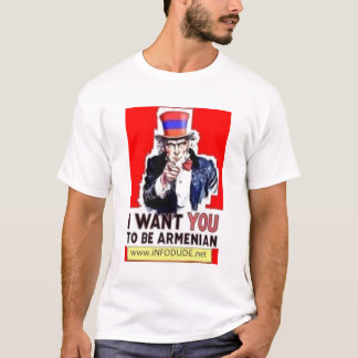 Camiseta IWantYouToBeAnArmenian