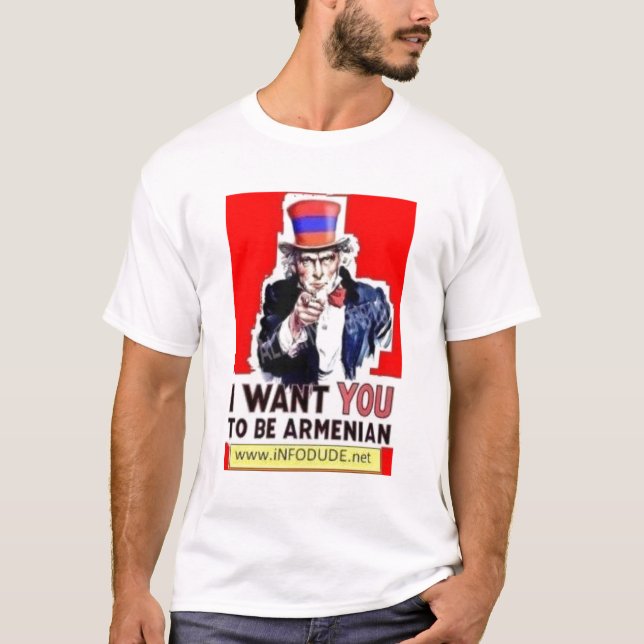 Camiseta IWantYouToBeAnArmenian (Frente)