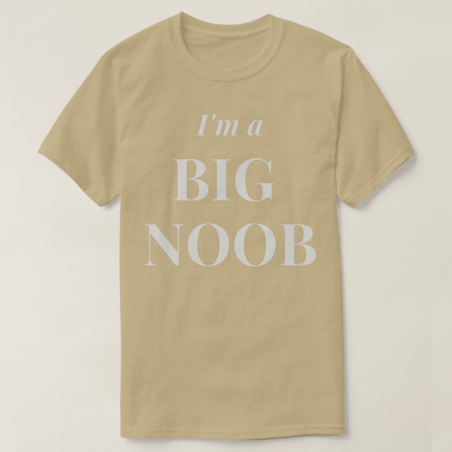 Camiseta Ix27m a Big Noob (Frente do Design)