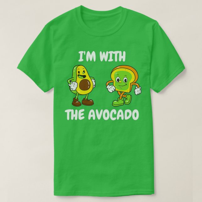 Camiseta Ix27m Com O Avocado 44 (Frente do Design)
