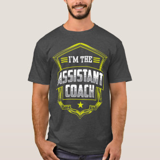 Camiseta Ix27m O Treinador De Treinador Assistente