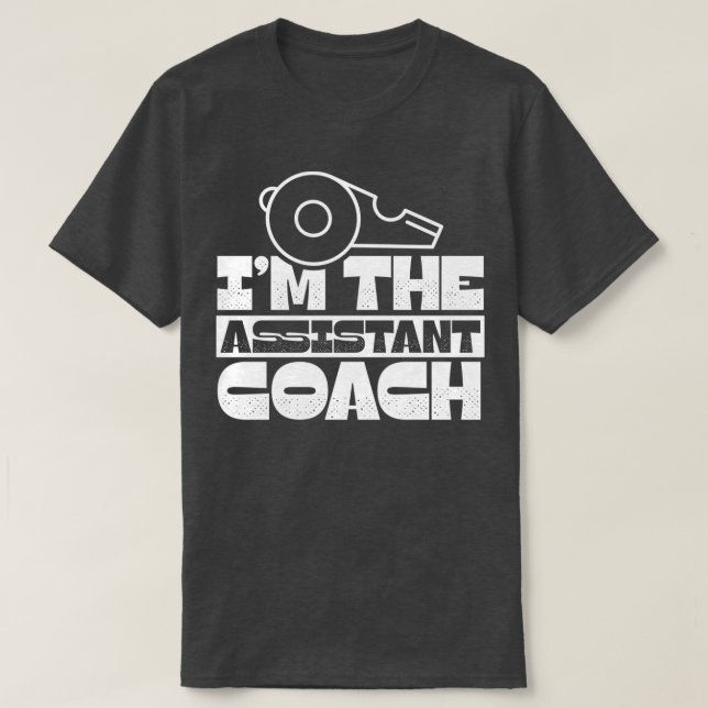 Camiseta Ix27m O Treinador De Treinamento Assistente (Frente do Design)
