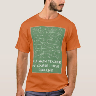 Camiseta Ix27m, professor de matemática, claro que tenho pr