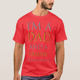 Camiseta ix27m um pai e um comerciante nada me assusta engr