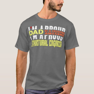 Camiseta Ix27m Um Pai Orgulhoso De Uma Estranha Estrutural