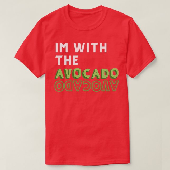 Camiseta Ix27m With The Avacado (Frente do Design)