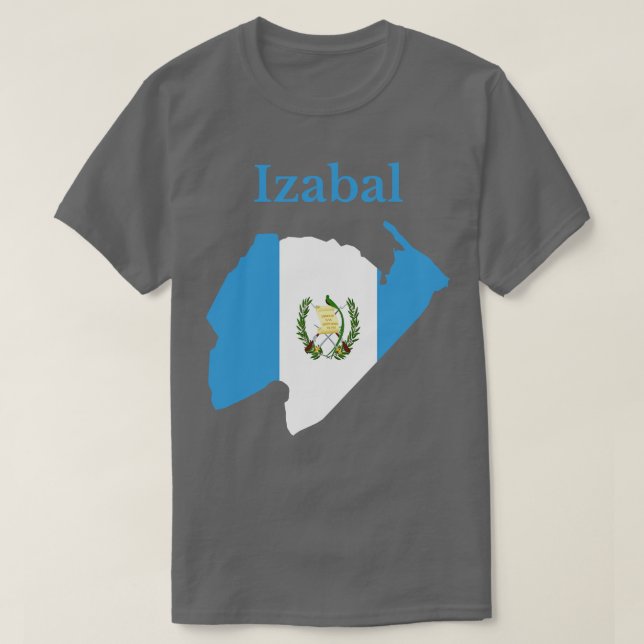 Camiseta Izabal Departamento Guatemala (Frente do Design)