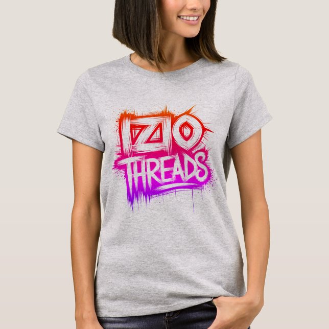 Camiseta "Izio Thread: A Teia de Conforto Mais Avançada" (Frente)