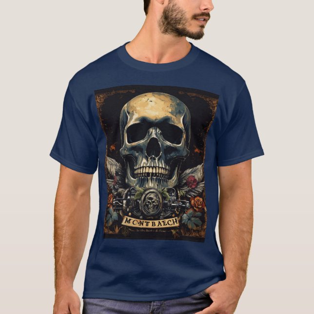 CAMISETA IZVARA SKULL TSHIRT (Frente)