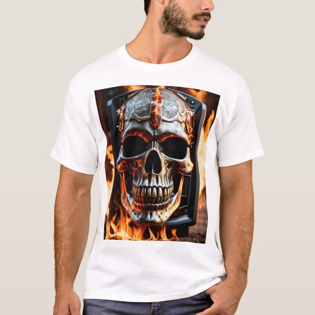 CAMISETA IZVARA SKULL TSHIRT (Frente)