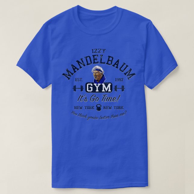 Camiseta Izzy Mandelbaum Gym Lts (Frente do Design)