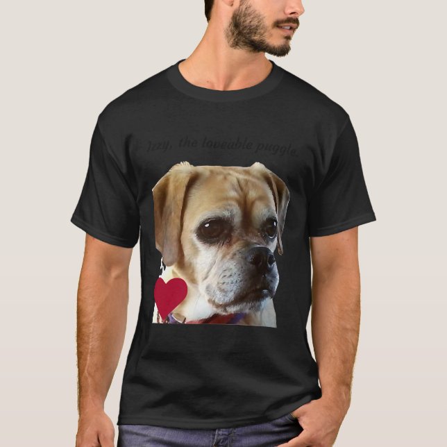 Camiseta Izzy O Puggle Adorável (Frente)