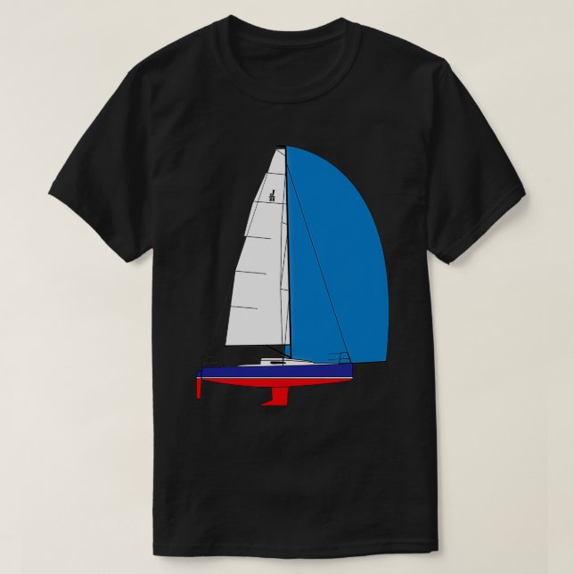 Camiseta J88 Sailboat (Frente do Design)