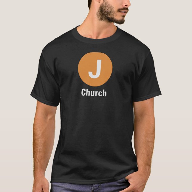 Camiseta J Church Dark T-Shirt (Frente)