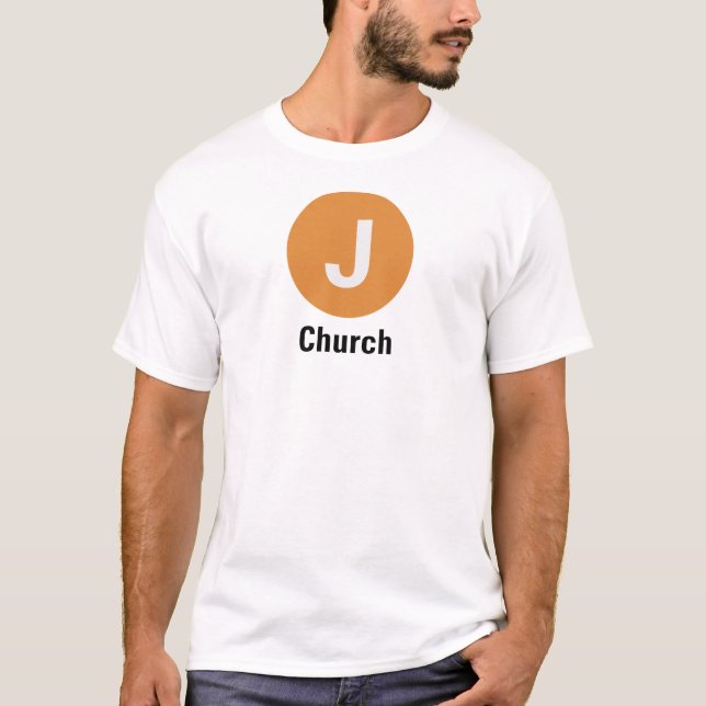 Camiseta J Church Light (Frente)