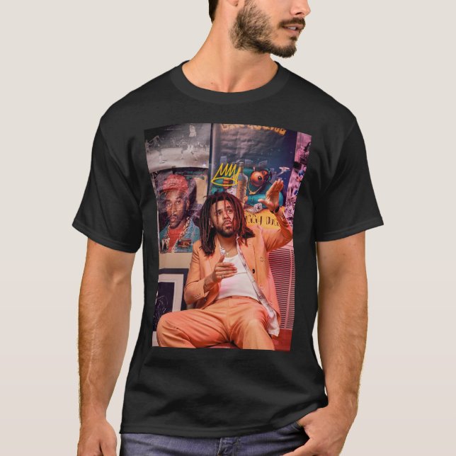 Camiseta J Cole - Poster do Mundo Rei Cole (Frente)