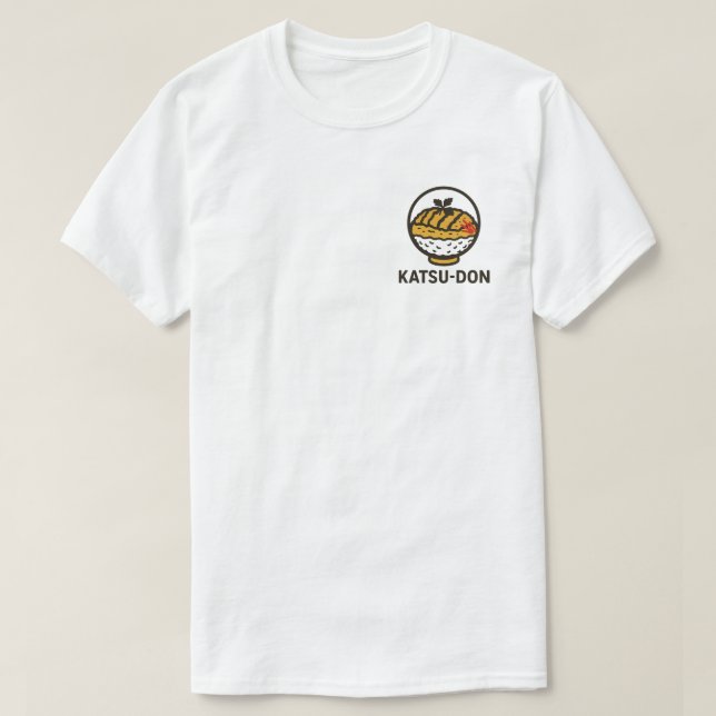 Camiseta j.comida Katsu-Don Lover Tee (Frente do Design)