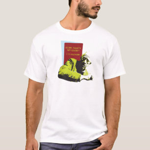 Camiseta J.D. Coletor de Salinger no pop art de Rye