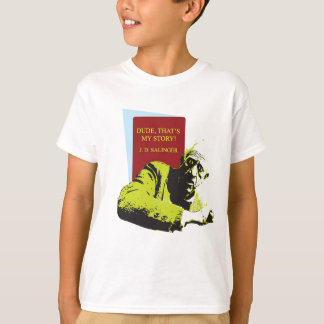 Camiseta J.D. Salinger Catcher na Arte Pop de Centeio