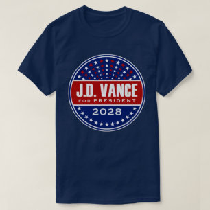Camiseta J.D. Vance Presidente 2028