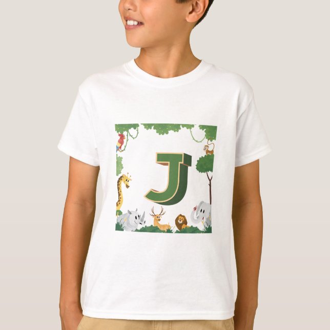 Camiseta J de Jungle (Frente)