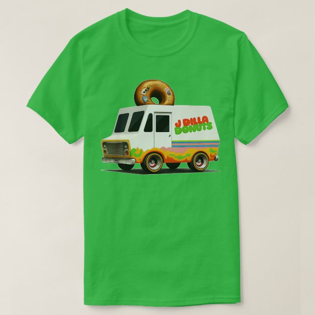 Camiseta J Dilla Rosquinha Van 1 (Frente do Design)