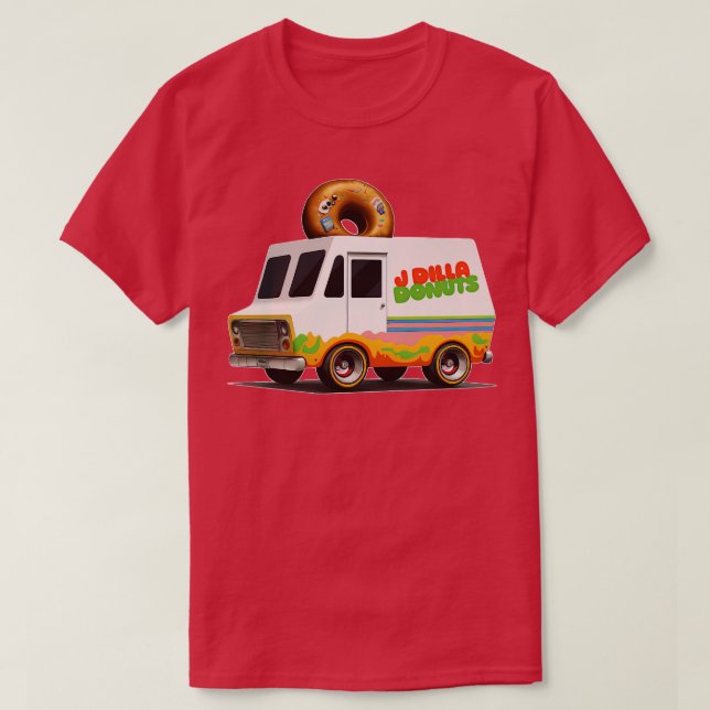Camiseta J Dilla Rosquinha Van 1 (Frente do Design)