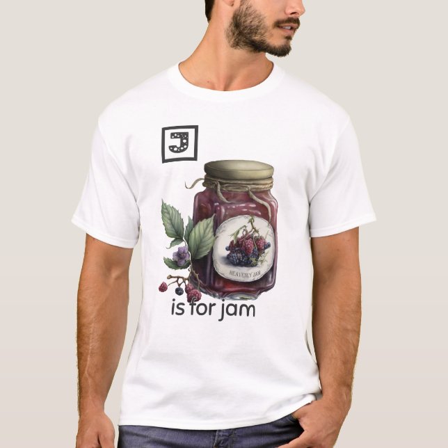 Camiseta J é para Jam T-Shirt (Frente)