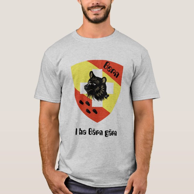 Camiseta J ha Bärn gärn alpargata (Frente)