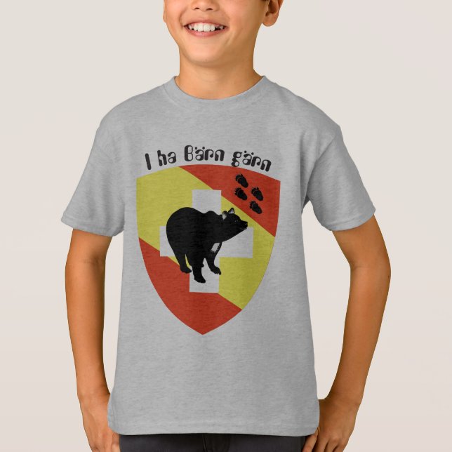 Camiseta J ha Bärn gärn alpargata (Frente)