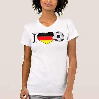 Camiseta “j Love futebol” Alemanha Girls Shirt