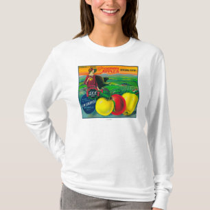 Camiseta J.M.L. Caixa LabelWatsonville de Apple, CA