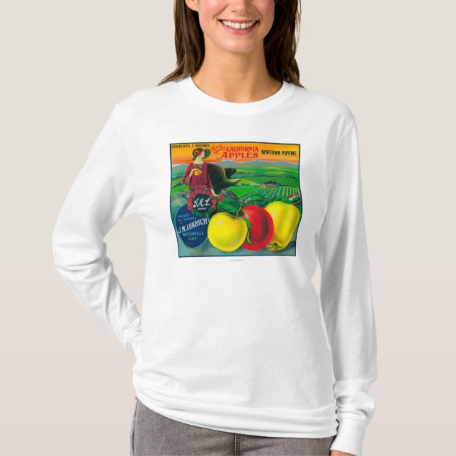 Camiseta J.M.L. Caixa LabelWatsonville de Apple, CA (Frente)