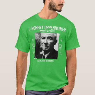 Camiseta J Robert Oppenheimer Los Alamos Novo México