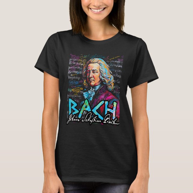 Camiseta J. S. Bach (Frente)