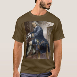 Camiseta J. S. Bach 1685 - 1750 no Orgão Silbermann