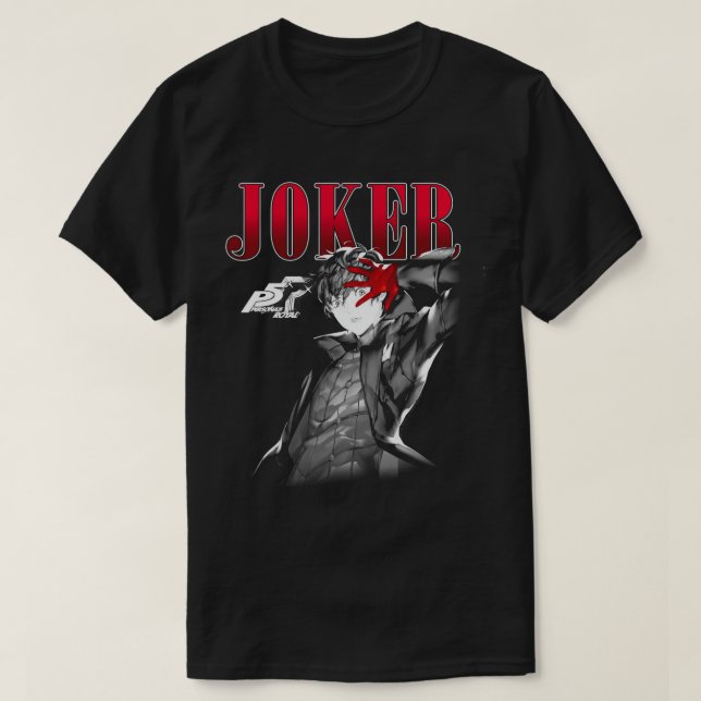 Camiseta J-Shir de Leve Longa Longa, Gráfico Neutro de Joke (Frente do Design)