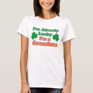 Camiseta Já afortunado eu sou avó