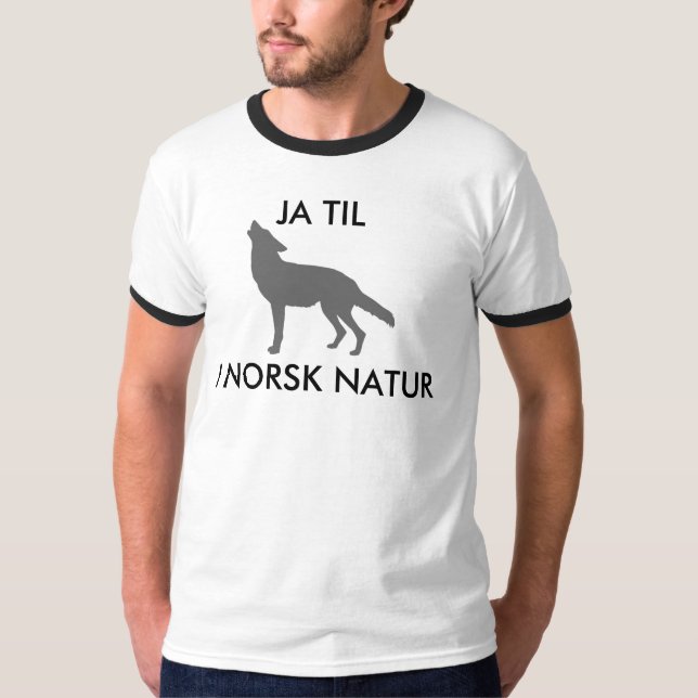 CAMISETA JA ATÉ ULV MIM NORSK NATUR - MENN (Frente)