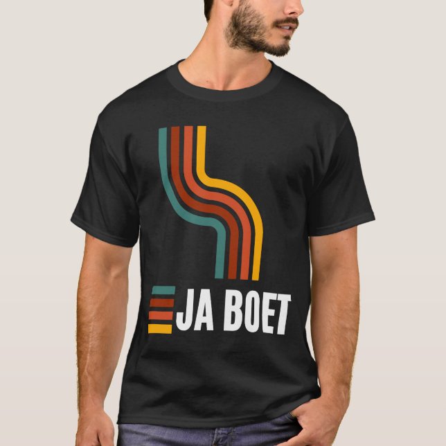 Camiseta Ja boet Afrikaans sul-africanos (Frente)