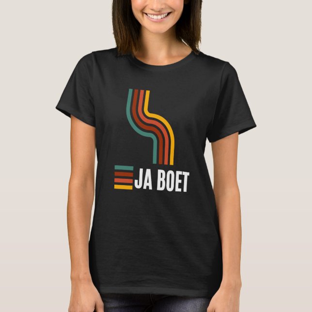 Camiseta Ja boet South African Afrikaans (Frente)