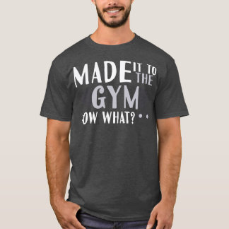 Camiseta Já Cheguei À Academia.