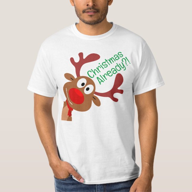 Camiseta Já é Natal?! (Frente)